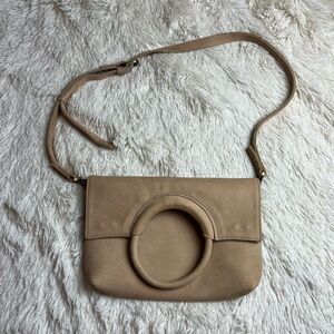Able Beige Crossbody Purse